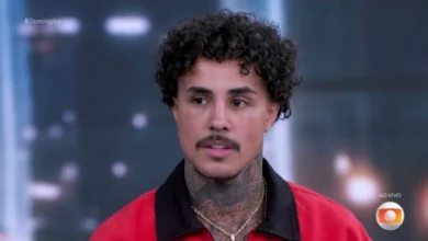 MC Livinho. Foto: Reprodu&ccedil;&atilde;o/Doming&atilde;o (TV Globo)