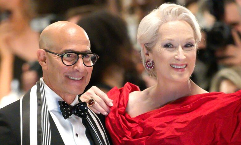 The First Look at Meryl Streep and Simone Ashley’s ‘Devil Wears Prada 2’ Gala Dresses Is Here