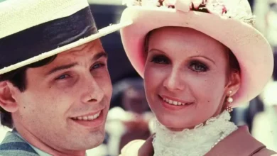 Norma Blum e Eduardo Tornaghi em Vejo a Lua no C&eacute;u. Foto: Acervo Globo