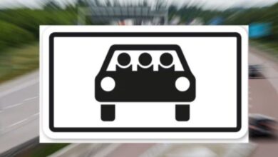 Desde 2020, a Alemanha introduziu uma placa para carros com três ou mais pessoas, mas a sinalização quase não é vista nas ruas e a maioria dos motoristas desconhece seu significado.