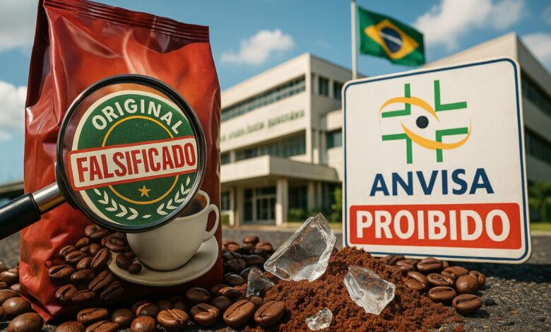 Anvisa proíbe café Câmara após fraude no uso do selo da Abic; irregularidades expõem riscos à pureza do produto e à confiança do consumidor.
