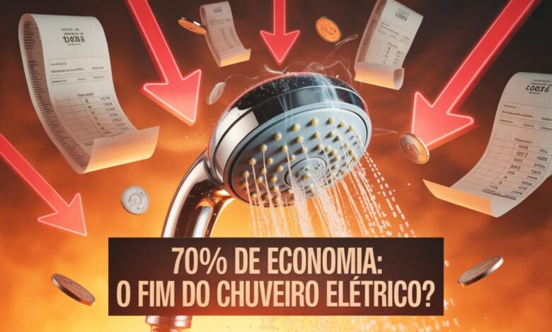 Aquecedor de água por bomba de calor reduz até 70% da conta de luz e oferece eficiência energética em qualquer estação do ano.