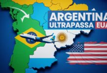 Argentina ultrapassa EUA e se torna o destino internacional favorito dos brasileiros em 2025, com 1,42 milhão de turistas de avião.