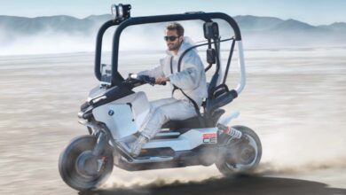 BMW apresenta moto que pode dispensar capacete; veja como funciona