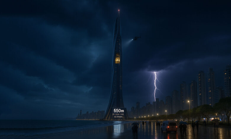 Brasil mira topo do ranking Supertorre de 550 m em Balneário Camboriú promete ser o residencial mais alto do mundo e reforça m² mais caro do país