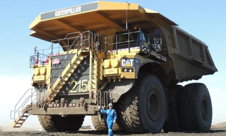 Caminhão, Caminhões, Mineração, Caterpillar