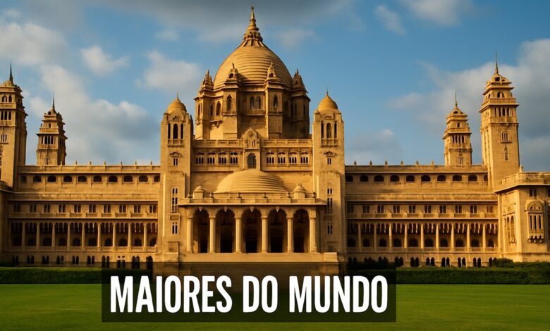 Conheça as maiores casas do mundo: palácios e mansões com milhões de pés², milhares de cômodos e a Mansão Safra representando o Brasil.