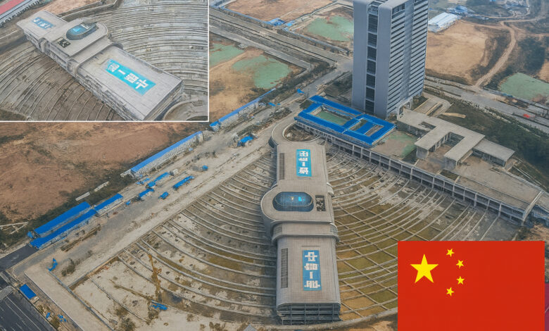 China surpreende o mundo ao mover terminal de 30 mil toneladas em apenas 40 dias