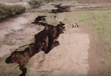 cientistas testemunham o nascimento de um novo oceano