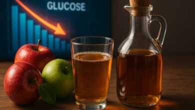 Pesquisas mostram que o vinagre de maçã pode reduzir a glicemia em até 40% e auxiliar no tratamento do diabetes tipo 2, além de ajudar na pressão arterial e no controle de peso. Saiba a dose ideal e os cuidados necessários.