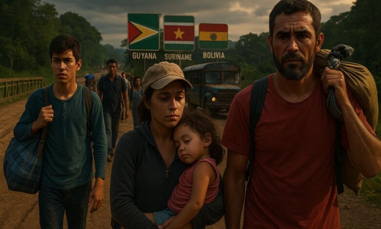 Crise de refugiados venezuelanos em 2025 pressiona países vizinhos do Brasil. Reportagem da Jovem Pan mostra impactos em Bolívia e Guiana, que enfrentam desafios sem apoio internacional.