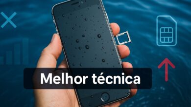 Descubra o que fazer se o celular cair na água: desligar, retirar chip, ventilar e esperar funciona melhor que o truque do arroz.