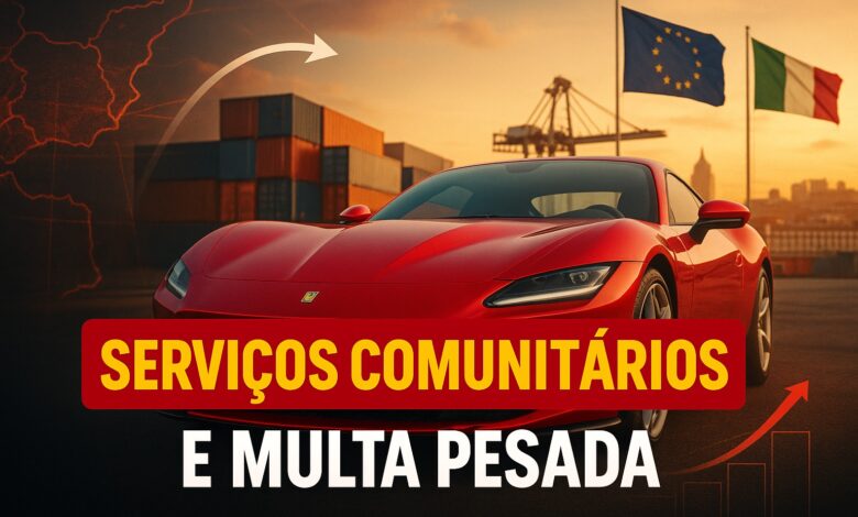 Ferrari, Multa
