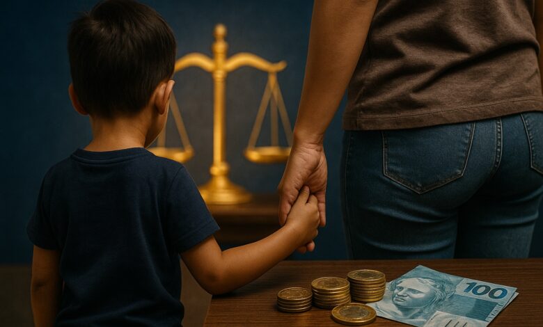 Filho de união informal tem direito a pensão alimentícia imediata — tribunais garantem alimentos provisórios mesmo sem registro do pai