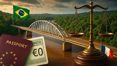 França na Amazônia: maior fronteira “da França” é com o Brasil