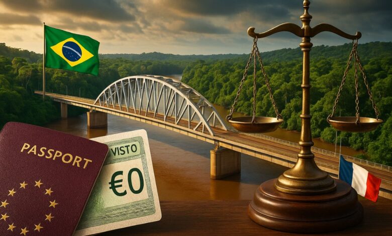 França na Amazônia: maior fronteira “da França” é com o Brasil