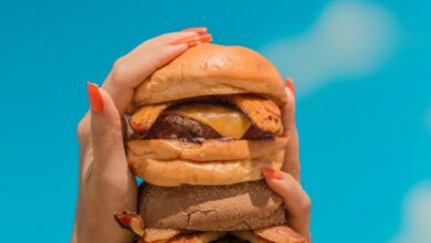 agora seu hambúrguer pode cair do céu