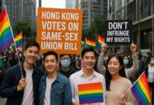 Hong Kong vota projeto de lei sobre união homoafetiva, mas enfrenta resistência pró-Pequim