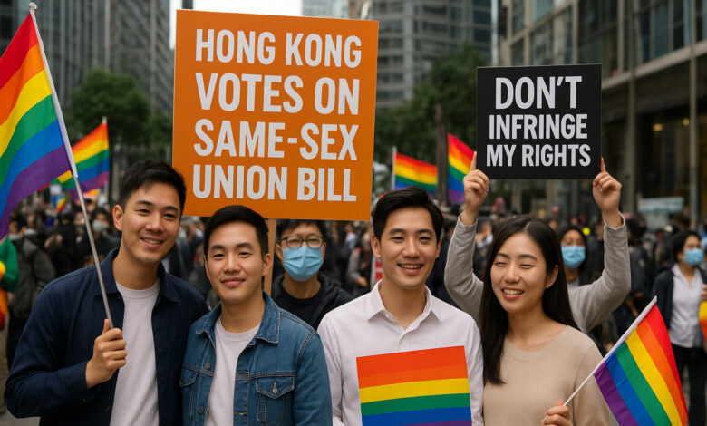 Hong Kong vota projeto de lei sobre união homoafetiva, mas enfrenta resistência pró-Pequim