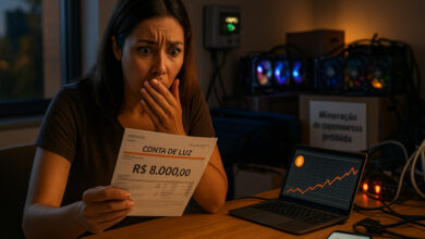 Hóspede transforma Airbnb em “fazenda de cripto” e dona leva um susto com conta de luz de R$ 8 mil; caso acende alerta sobre regras e ressarcimento