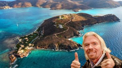 Na Ilha de Moskito, refúgio caribenho de Richard Branson, luxo e sustentabilidade se encontram em mansões, praias exclusivas e experiências únicas no Caribe.