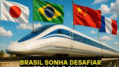 Japão lidera com maglev a 603 km/h, França e China disputam a alta velocidade, e o Brasil inicia projetos em busca de espaço nessa corrida tecnológica