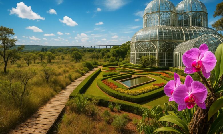 Maior jardim botânico do Brasil em Brasília tem 5 mil hectares de Cerrado, trilhas, orquidário, jardins temáticos e pesquisa a minutos do Plano Piloto.
