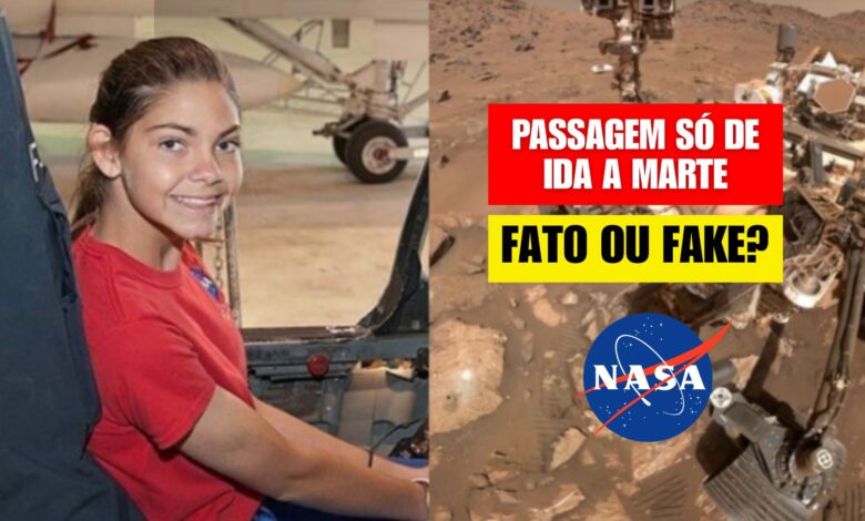 Publicação viral atribuiu a Alyssa Carson missão da NASA para Marte sem volta, mas não há seleção ou anúncio oficial confirmado.