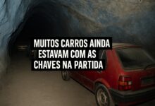 Cemitério de carros, Carros abandonados, Mina abandonada