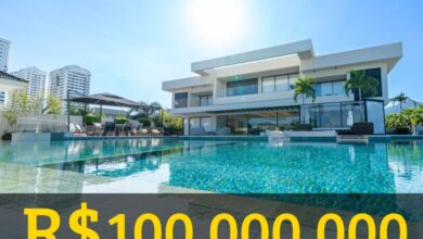 Mansão cinematográfica na Barra da Tijuca redefine o luxo com cinema exclusivo, adega para 5 mil rótulos e infraestrutura rara no mercado imobiliário