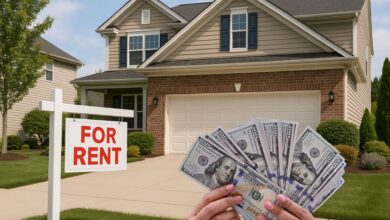 Milionários assinando contrato de aluguel de imóvel de luxo em Nova York.