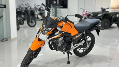 As motos mais vendidas até dia 11 de setembro de 2025
