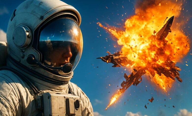 No espaço não existe barulho: o som não se propaga no vácuo, mas astronautas se comunicam por rádio e até explosões de naves seriam silenciosas.