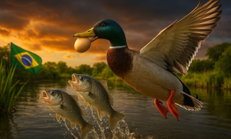 Pesquisadores explicam como ovos de peixes sobrevivem ao trato digestivo de aves aquáticas e colonizam ambientes remotos onde não há rios nem ação humana