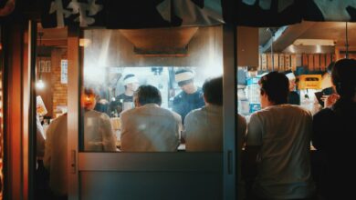 Restaurante, Japão, Tapas, Tapas na cara