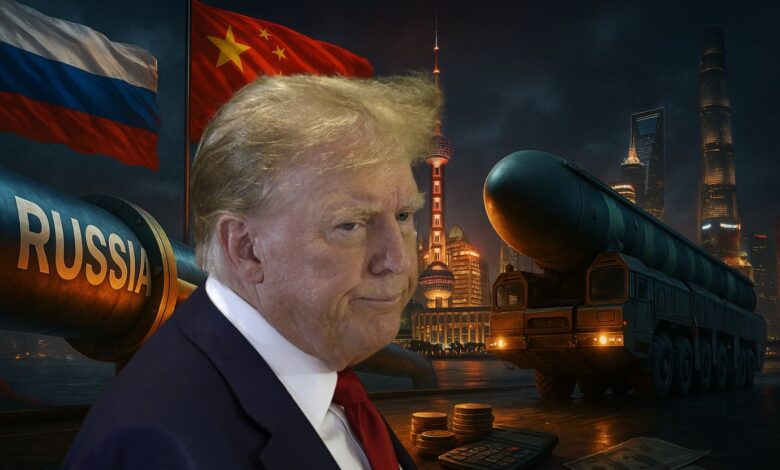 Cúpula em Xangai e desfile dos 80 anos exibem míssil intercontinental, 20 mísseis com 12 ogivas; gasoduto Rússia–China avança e dólar perde espaço