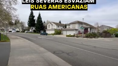 Nos EUA, o mistério das ruas desertas se explica pelos subúrbios americanos, zoneamento urbano e total dependência do carro para viver.