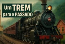Você sabia que há um trem com locomotiva dos anos 1950 que parte da Estação da Luz e leva até uma vila inglesa do século 19 no meio da Mata Atlântica?