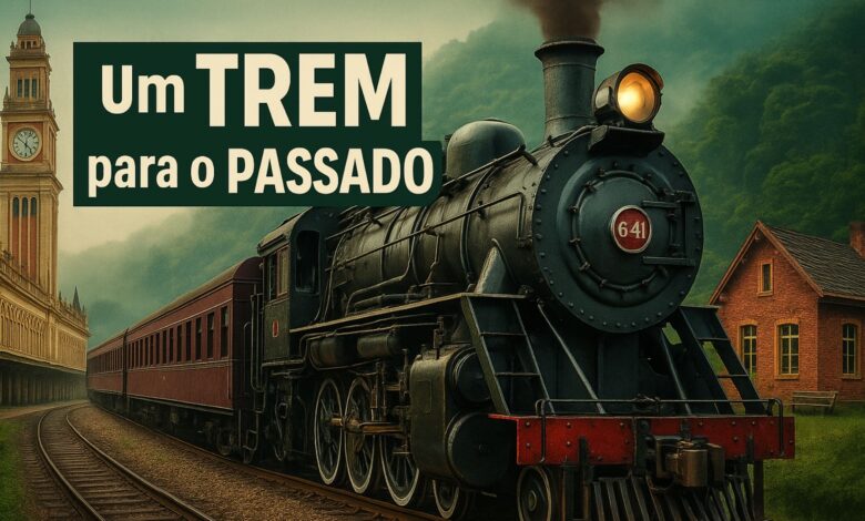 Você sabia que há um trem com locomotiva dos anos 1950 que parte da Estação da Luz e leva até uma vila inglesa do século 19 no meio da Mata Atlântica?