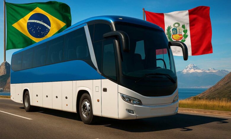 Descubra a viagem de ônibus mais longa do mundo: 6.500 km entre Rio e Lima, 5 dias e meio, 3 países, Andes e passagens a partir de R$ 1.000.
