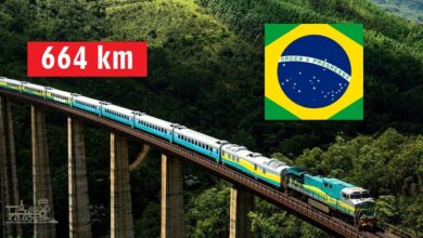 Explore a viagem de trem diária mais longa do Brasil, com 664 km entre Belo Horizonte e Vitória e vistas incríveis pelo caminho