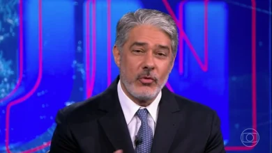 William Bonner. Foto: Reprodu&ccedil;&atilde;o/Jornal Nacional (Globo)