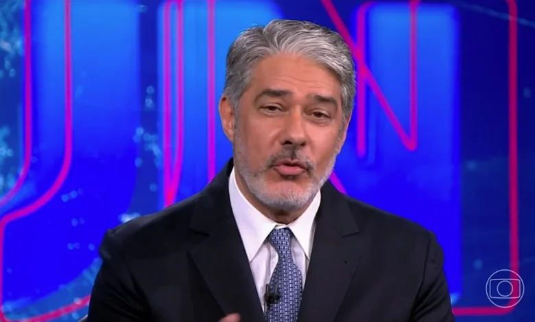 William Bonner. Foto: Reprodução/Jornal Nacional (Globo)