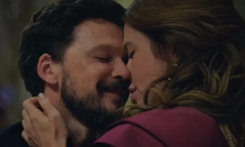 Juliana Didone e Guilherme Berenguer em A Vida de Jó. Foto: Record