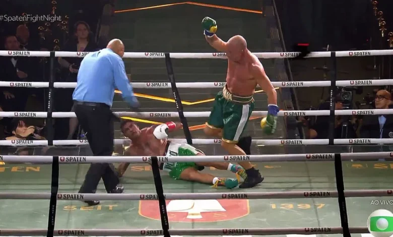 Spaten Fight Night na Globo. Foto: Reprodução/Globo