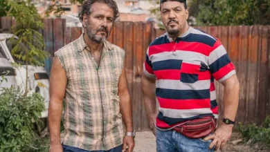 Marcos Palmeira e Belo&nbsp; em Tr&ecirc;s Gra&ccedil;as,&nbsp; Foto: Fabiano Battaglin/TV Globo