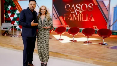 Geraldo Lu&iacute;s e Christina Rocha. Foto: Lourival Ribeiro/SBT