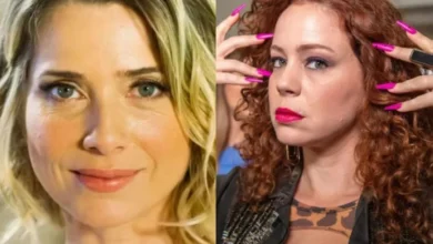 Let&iacute;cia Spiller e Leandra Leal. Foto: Divulga&ccedil;&atilde;o/TV Globo