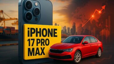 Novo iPhone 17 Pro Max custa até R$ 18.499 no Brasil. Veja quais carros usados você pode comprar pelo mesmo valor do celular.
