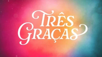 Logomarca de Tr&ecirc;s Gra&ccedil;as. Foto: Reprodu&ccedil;&atilde;o/Globo